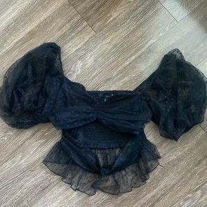 FOREVER21 puff sleeve top